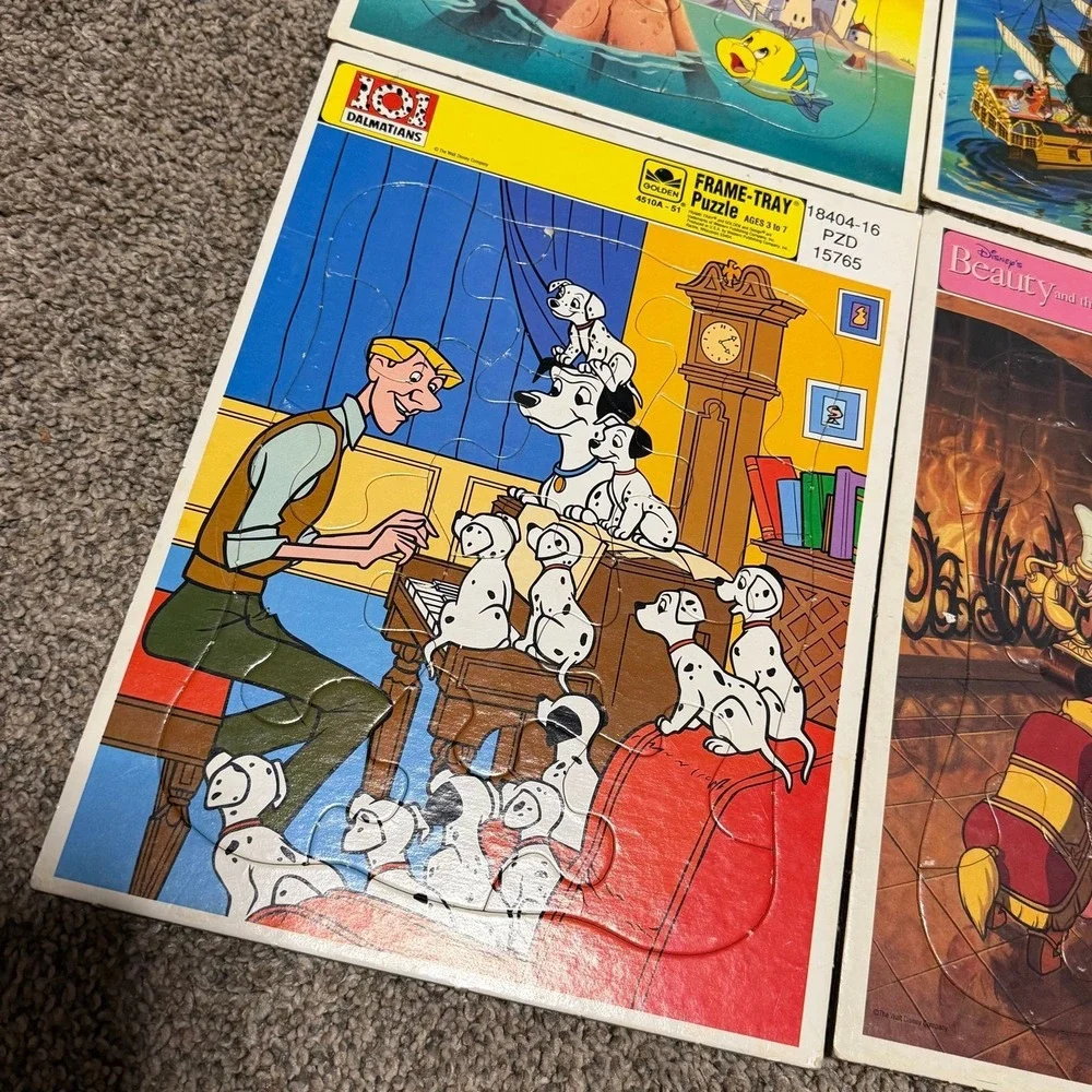 Vintage Disney tray puzzles